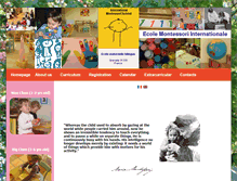 Tablet Screenshot of montessori-toulouse.com